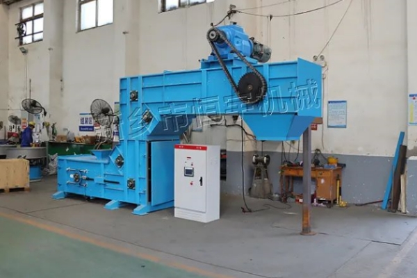 震撼！巨無霸大產(chǎn)量Z型轉(zhuǎn)斗式提升機(jī)組裝完畢！